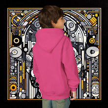 Load image into Gallery viewer, Yute Hoodie: Mask #101 Graphic Print Kids Sweatshirt