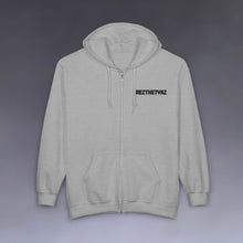 Load image into Gallery viewer, Vangaurd Silhouette Graphic Print: Retro Full-Zip Hoodie