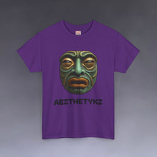 Load image into Gallery viewer, Amphibian Mask: Graphic Print Cotton Tee-Shirt