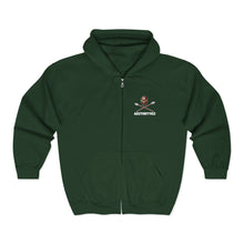 Load image into Gallery viewer, Sentinel Zip Hoodie — AEZTHETYKZ Embroidered Sweatshirt