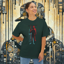 Load image into Gallery viewer, Vangaurd Silhouette Graphic Print: Oversized Tee Shirt