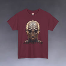 Load image into Gallery viewer, Engraved Mask: Graphic Print Heavy Cotton Tee Shirt