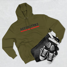 Load image into Gallery viewer, Red Line -AEZTHETYKZ: Fleece Hoodie