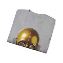 Load image into Gallery viewer, Golden Eye Mask: Graphic Print Ultra Cotton Tee Shirt
