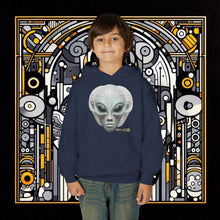 Load image into Gallery viewer, Yute Hoodie: Mask #101 Graphic Print Kids Sweatshirt