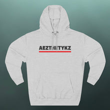Load image into Gallery viewer, Red Line -AEZTHETYKZ: Fleece Hoodie