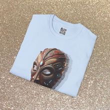 Load image into Gallery viewer, Techno Tribal Mask Graphic Print: Tee Shirt