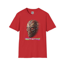Load image into Gallery viewer, Techno Tribal Mask Graphic Print: Tee Shirt