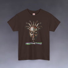 Load image into Gallery viewer, Anansi Mask: Graphic Print Cotton Tee Shirt