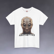 Load image into Gallery viewer, Engraved Mask: Graphic Print Heavy Cotton Tee Shirt