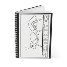 Load image into Gallery viewer, AEZTHETYKZ Spiral-TAP Notebook
