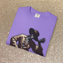 Load image into Gallery viewer, Manos de Jazz: Graphic Printed Garment-Dyed Tee Shirt