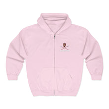 Load image into Gallery viewer, Sentinel Zip Hoodie — AEZTHETYKZ Embroidered Sweatshirt