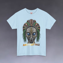 Load image into Gallery viewer, Gilded Mask: Graphic Print Heavy Cotton Tee Shirt
