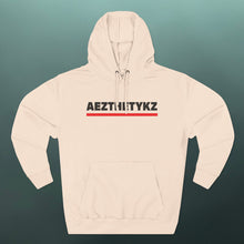 Load image into Gallery viewer, Red Line -AEZTHETYKZ: Fleece Hoodie