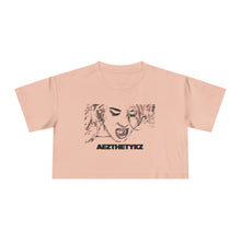 Load image into Gallery viewer, Caterpillar: Graphic Print Crop Tee Shirt