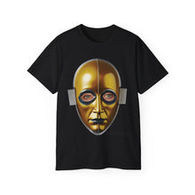 Load image into Gallery viewer, Golden Eye Mask: Graphic Print Ultra Cotton Tee Shirt