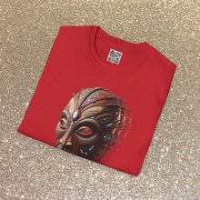 Load image into Gallery viewer, Techno Tribal Mask Graphic Print: Tee Shirt