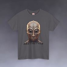 Load image into Gallery viewer, Engraved Mask: Graphic Print Heavy Cotton Tee Shirt