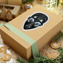 Load image into Gallery viewer, Ebony Alien Tribal Mask Sticker — Decal