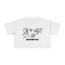 Load image into Gallery viewer, Caterpillar: Graphic Print Crop Tee Shirt