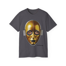 Load image into Gallery viewer, Golden Eye Mask: Graphic Print Ultra Cotton Tee Shirt