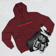 Load image into Gallery viewer, Red Line -AEZTHETYKZ: Fleece Hoodie