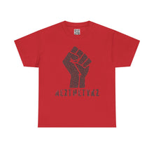 Load image into Gallery viewer, Resist Fist -AEZTHETYKZ: Graphic Print Cotton Tee Shirt