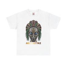Load image into Gallery viewer, Gilded Mask: Graphic Print Heavy Cotton Tee Shirt