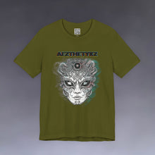 Load image into Gallery viewer, Venetian Mask Graphic Print: Tee Shirt