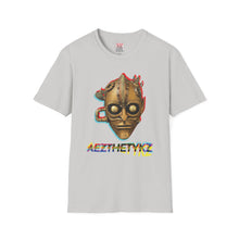 Load image into Gallery viewer, Brass Monkey Mask: Glitch Art Graphic Print Softstyle T-Shirt