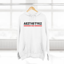 Load image into Gallery viewer, Red Line -AEZTHETYKZ: Fleece Hoodie