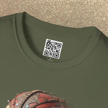 Load image into Gallery viewer, Techno Tribal Mask Graphic Print: Tee Shirt