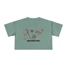 Load image into Gallery viewer, Caterpillar: Graphic Print Crop Tee Shirt