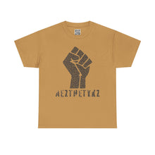 Load image into Gallery viewer, Resist Fist -AEZTHETYKZ: Graphic Print Cotton Tee Shirt