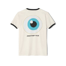 Load image into Gallery viewer, Eye Graphic Print: Ringer Tee Shirt