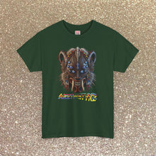 Load image into Gallery viewer, Lost Tribal Mask: Graphic Print Heavy Cotton Tee Shirt