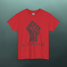 Load image into Gallery viewer, Resist Fist -AEZTHETYKZ: Graphic Print Cotton Tee Shirt