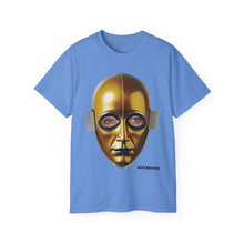 Load image into Gallery viewer, Golden Eye Mask: Graphic Print Ultra Cotton Tee Shirt