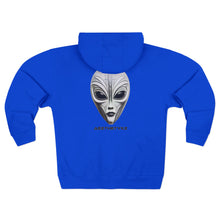 Load image into Gallery viewer, Alien Mask #102 Graphic Print: Zip Hoodie