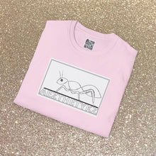 Load image into Gallery viewer, AEZTHETYKZ -Ant: Graphic Print Softstyle Tee Shirt