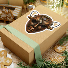 Load image into Gallery viewer, Adam Antman Brass Mask Sticker — Decal