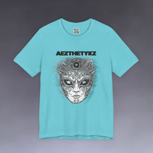 Load image into Gallery viewer, Venetian Mask Graphic Print: Tee Shirt