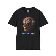 Load image into Gallery viewer, Techno Tribal Mask Graphic Print: Tee Shirt