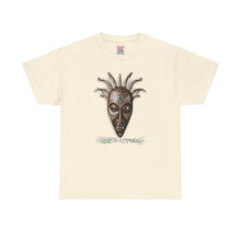 Load image into Gallery viewer, Anansi Mask: Graphic Print Cotton Tee Shirt
