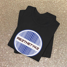 Load image into Gallery viewer, AEZTHETYKZ Retro Logo Graphic Print: Tee Shirt