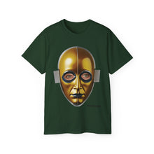 Load image into Gallery viewer, Golden Eye Mask: Graphic Print Ultra Cotton Tee Shirt