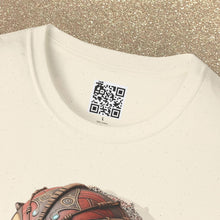 Load image into Gallery viewer, Techno Tribal Mask Graphic Print: Tee Shirt