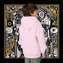 Load image into Gallery viewer, Yute Hoodie: Mask #101 Graphic Print Kids Sweatshirt
