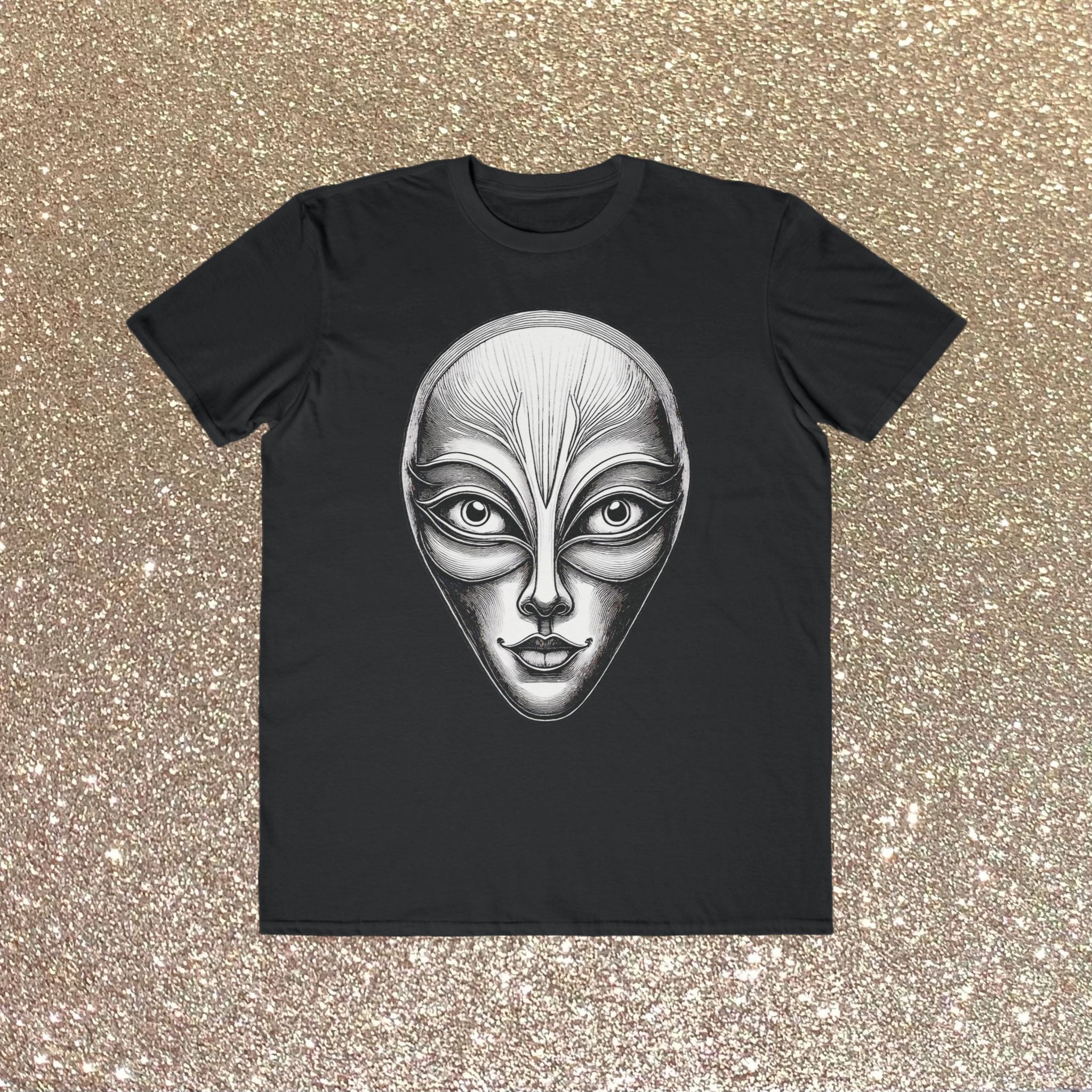 AEZTHETYKZ -Mask: Printed Utilitarian Tee Shirt